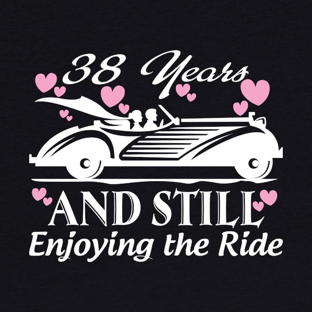 Anniversary Gift 38 years Wedding Marriage by bestsellingshirts